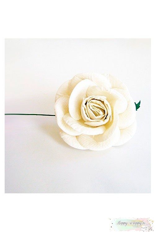 Роза белая 5 см