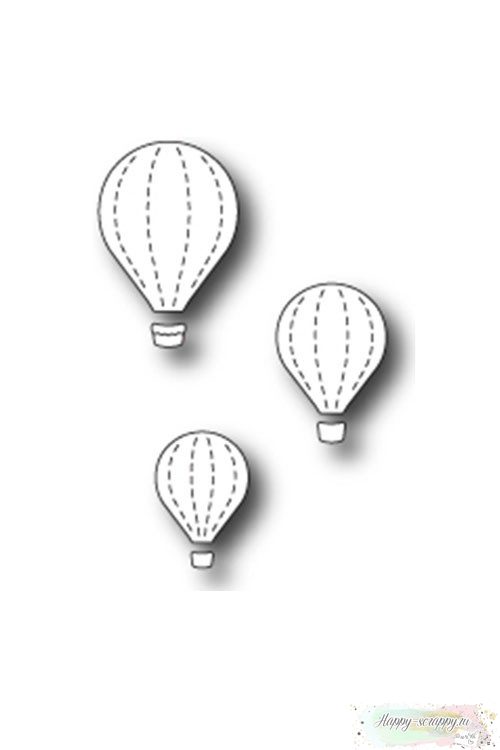 Нож Воздушные шары (Floating Balloon Trio) Memory Box