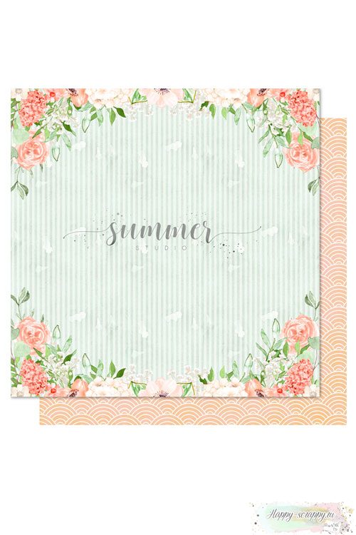Бумага для скрапбукинга Sweet summer— Garden