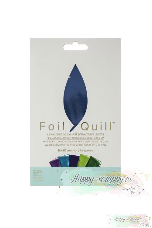 Набор фольги для Foil Quill от We R Memory Keepers Peacock