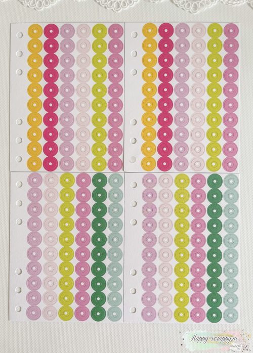 Наклейки для ежедневника Heidi Swapp Memory Planner Reinforcer Stickers - Color Fresh