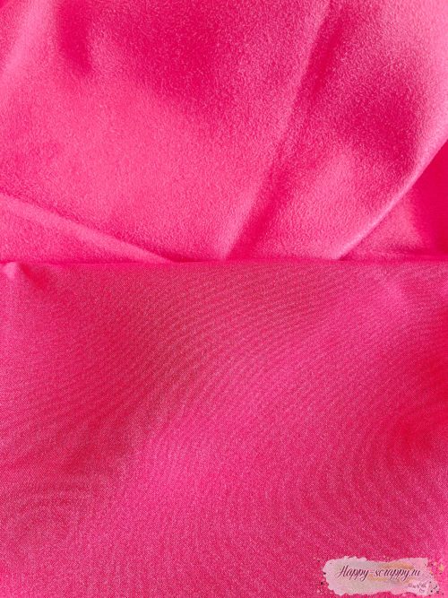 Ткань замша односторонняя - розовый