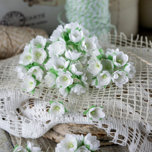 Набор цветов Pastel flowers — Малыши белые