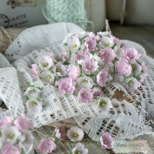Набор цветов Pastel flowers — Малыши розовые