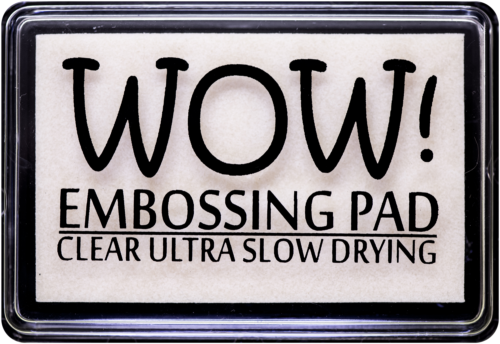 Подушка для эмбоссинга "Clear Ultra Slow Drying Ink Pad" от WOW!